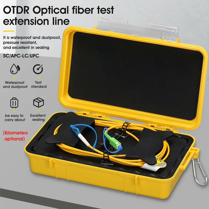 Бесплатная доставка SC/APC LC/UPC OTDR зоны Eliminator оптоволоконные кольца оптическое