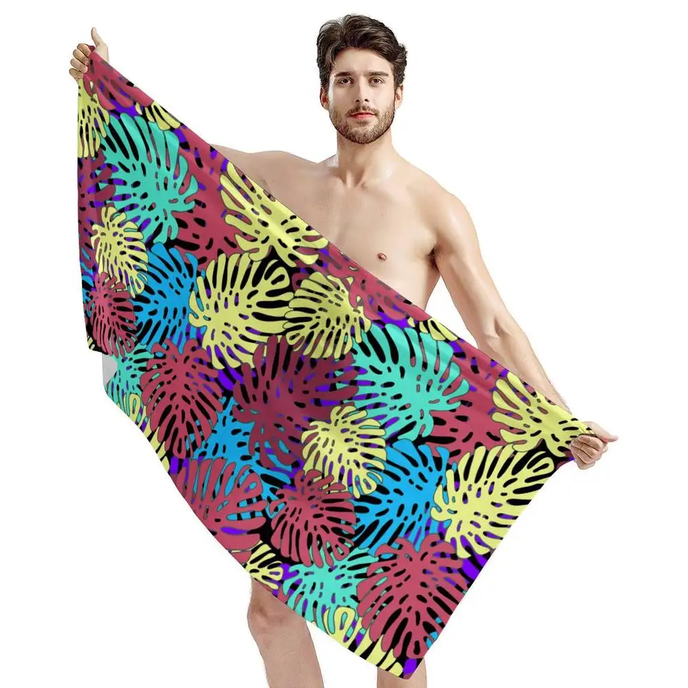 HUGSIDEA мультяшная серия удобное Банное Полотенце Унисекс забавное пляжное