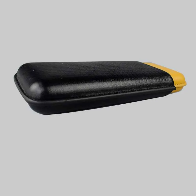COHIBA Leather Cigar Case / Humidor 3 Tubes Cigar Travel Holder Case Humidor Gift Box