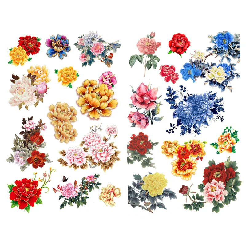 1 шт Пион цветок красочный цветочный декор милые эстетические пули журнал