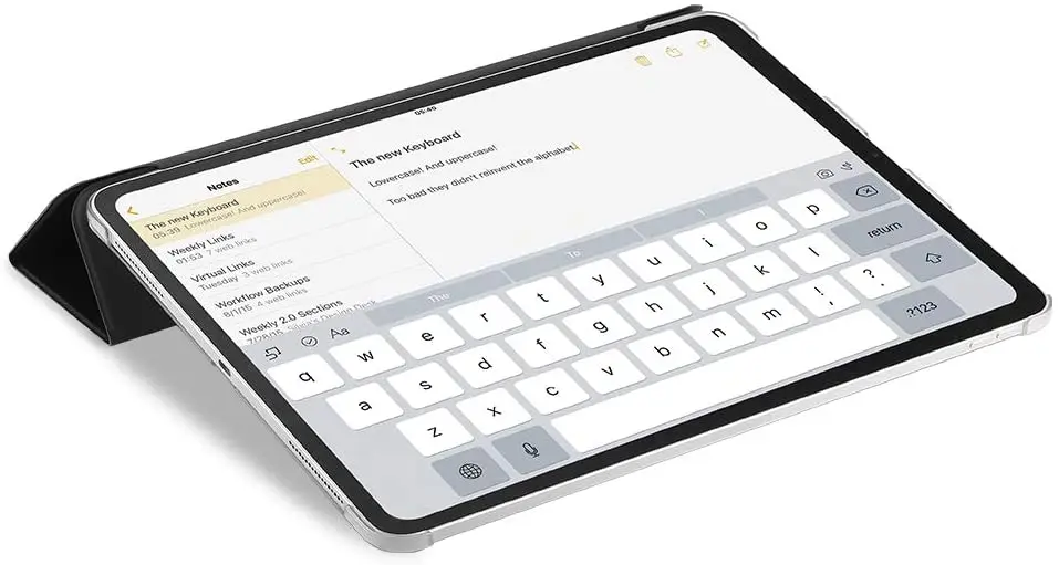 Чехол EasyAcc для iPad Pro 12 9 черный чехол из искусственной кожи мягкий силиконовый