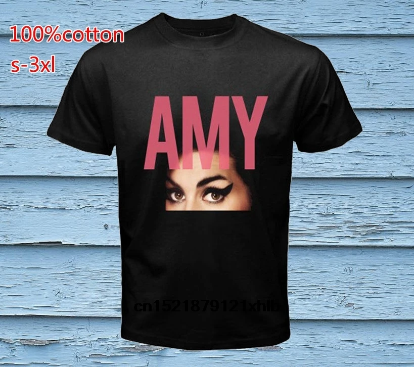 Мужская футболка Новая Amy Winehouse Jazz Singer черная забавная новинка wo men|Мужские