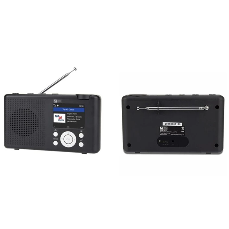 

WR-23D Portable WiFi Internet Radio Bluetooth Speaker Multifunctional FM Digital Radio for DAN/DAB+ With Battery