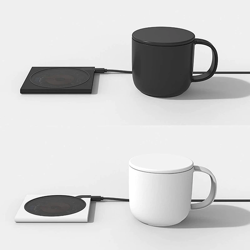 

Подогреватель кофе 2 в 1, универсальное беспроводное зарядное устройство для телефона, подставки под чашку с подогревом молока для дома и оф...