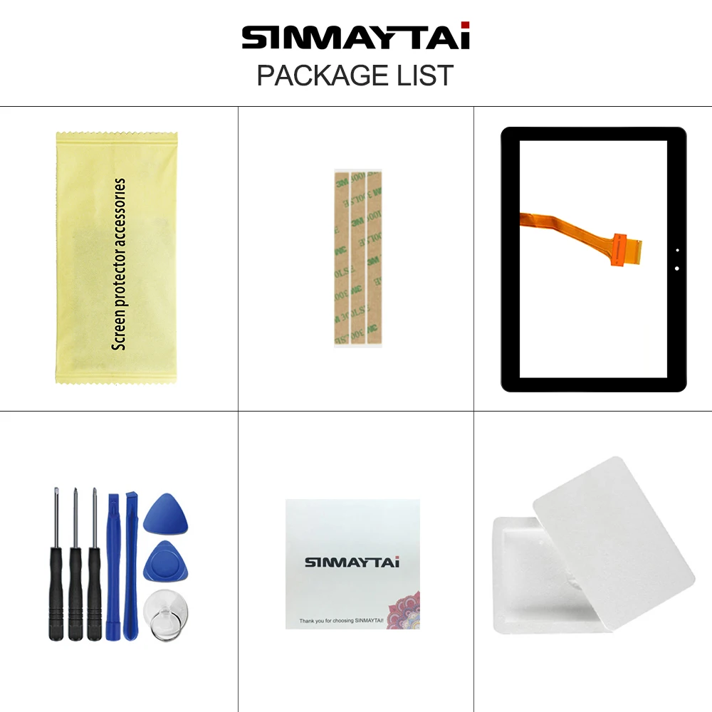 Sinmaytai 10 1 ''N8000 сенсорный экран для Samsung Galaxy Note N8000 N8010 N8013 дигитайзер сенсор