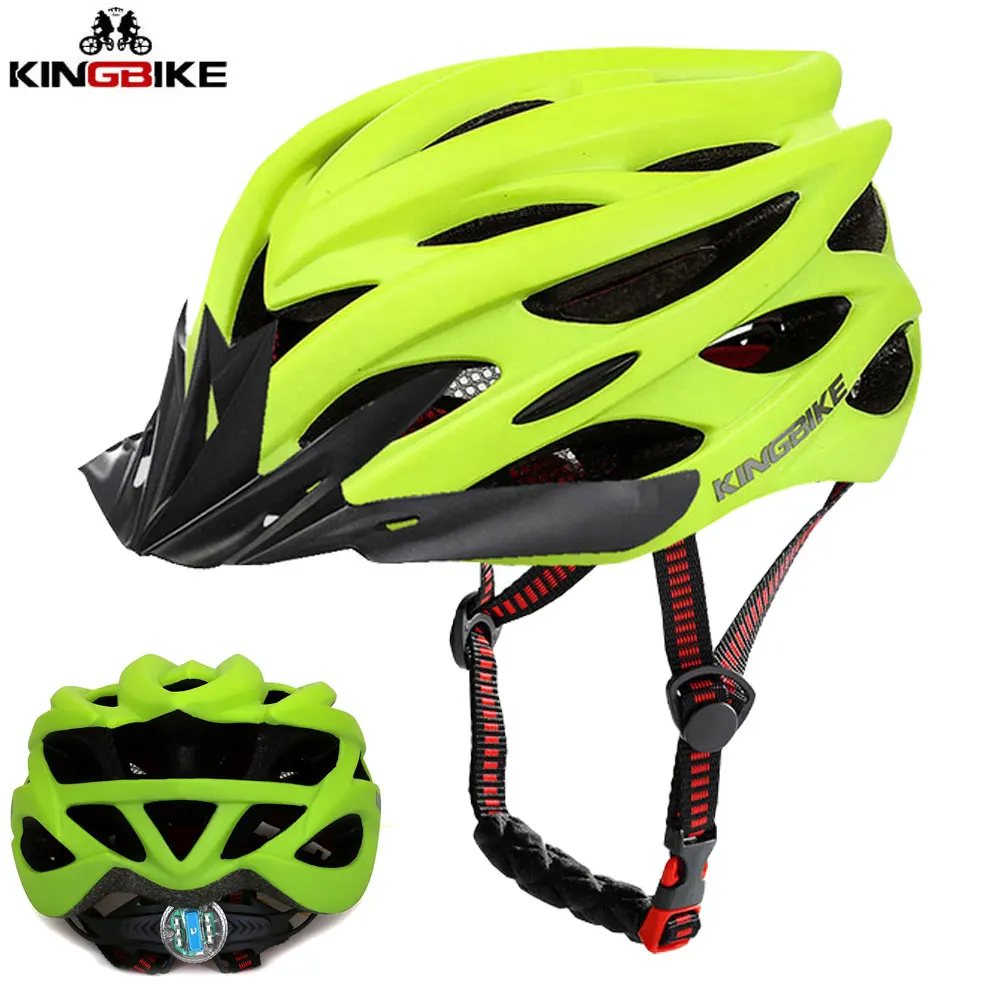 Велосипедный шлем KINGBIKE Сверхлегкий дышащий титановый для горного велосипеда MTB с