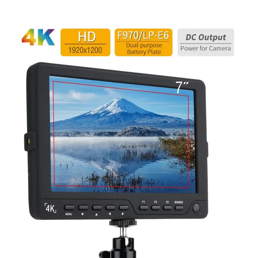 Монитор Bestview S7 7 дюймов HDMI 1920X1200 4K Full HD IPS для камер Sony GH4 Canon Nikon Fujifilm - купить по