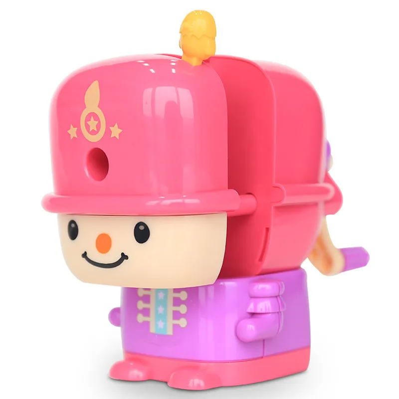 Канцелярская точилка для карандашей 1 шт. с мультяшным солдатом s детей