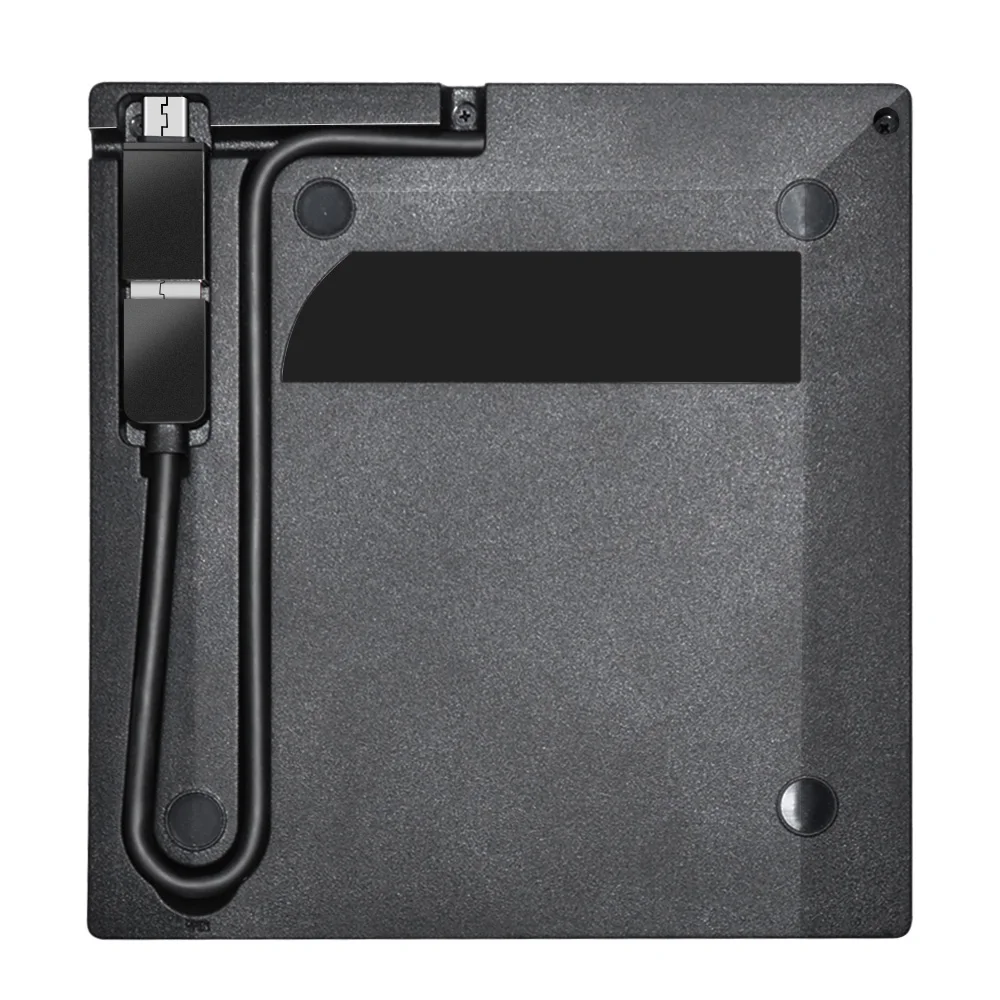 

Black Blu-ray Player Case Type C USB3.1+USB 3.0 SATA 12.7mm External Optical Disk Drive Case Box For PC Laptop Notebook