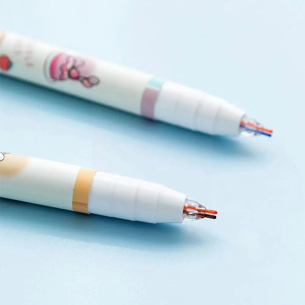 

Double-line Pen Three-dimensional Color Pen Students Double-headed DIY Mark Pan Material Pens Account Highlighter Two-color K5W3