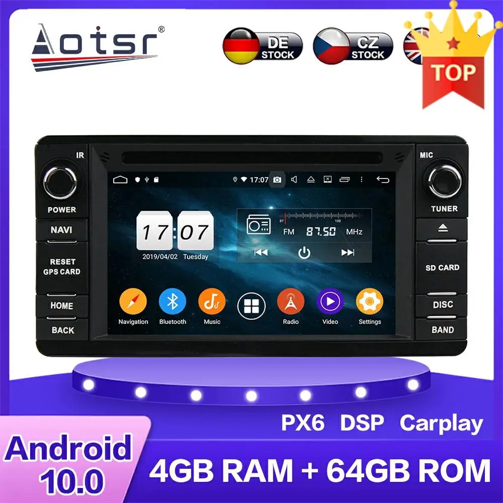 Автомобильный мультимедийный DVD плеер для MITSUBISHI Outlander 2014 + Android 10 4 ГБ 64