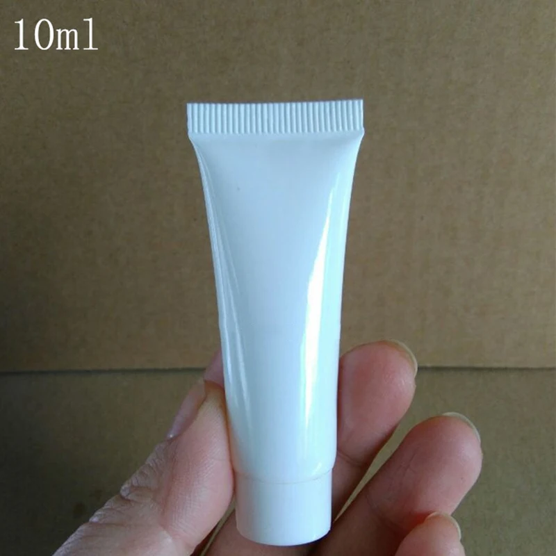 Пустая пластиковая бутылочка для косметики 10 мл г крема глаз рук лосьона