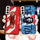 Мягкий чехол для телефона Samsung A72, чехол, винтажная Кассетная лента в стиле ретро для Galaxy A9 2018 A90 J2 Core Prime Pro J3 J4 2018 Plus J5