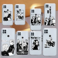 tokyo avengers revengers anime phone case transparent for xiaomi redmi note 8 9 10 11 t lite pro ultra mix 4