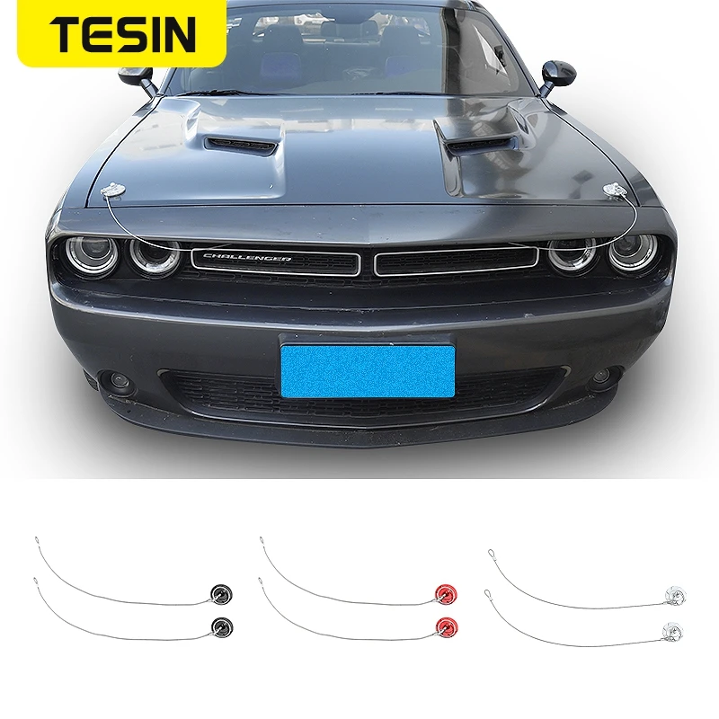 

Автомобильный Замок двигателя для Dodge Challenger Автомобильная защелка капота двигателя защелка декоративная крышка защита для Dodge Challenger + аксес...