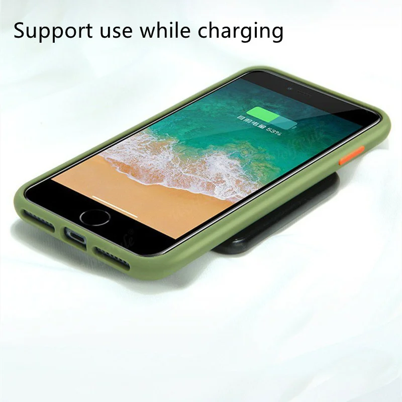 For Cover iPhone 13 Pro Max Case For iPhone 13 Pro Max Capas Silicone Matte Soft Translucent Cover For iPhone 12 13 Pro Max Case