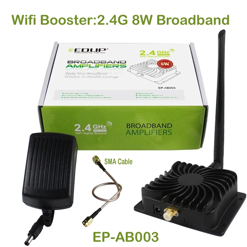 8 Вт/4 Вт 2 4G 5G wifi усилитель сигнала ретранслятор широкополосный Wifi для