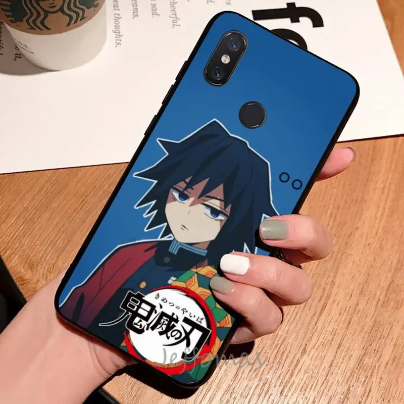 

Demon Slayer Kimetsu No Yaiba Phone Case For Xiaomi Redmi 4x 5 plus 6A 7 7A 8 mi8 8lite 9 note 4 5 7 8 pro