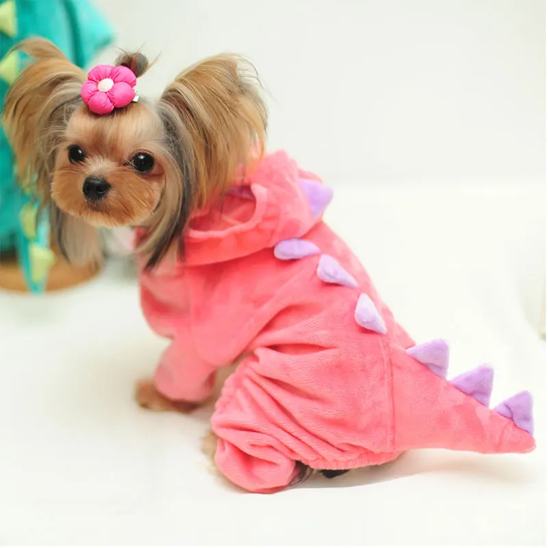 Funny Cat Clothes Pet Dragon For Small Dog Puppy Coat Dinosaur Clothing Up Teddy Hoodies Chihuahua Jersey Clothing Costume