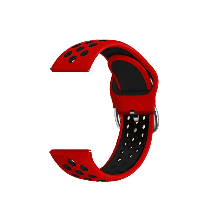 

Watch Band 22mm Silicone Strap For Huawei GT 2 2E GT2 Pro Watch Strap Replacements Honor Magic 1 2 46mm Watch Mens Strap