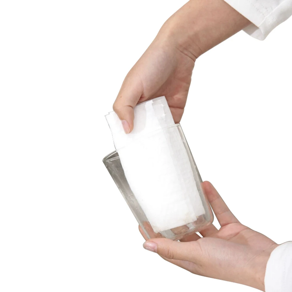 Кухонные бумажные полотенца нетканые бытовые Твердые салфетки одноразовое