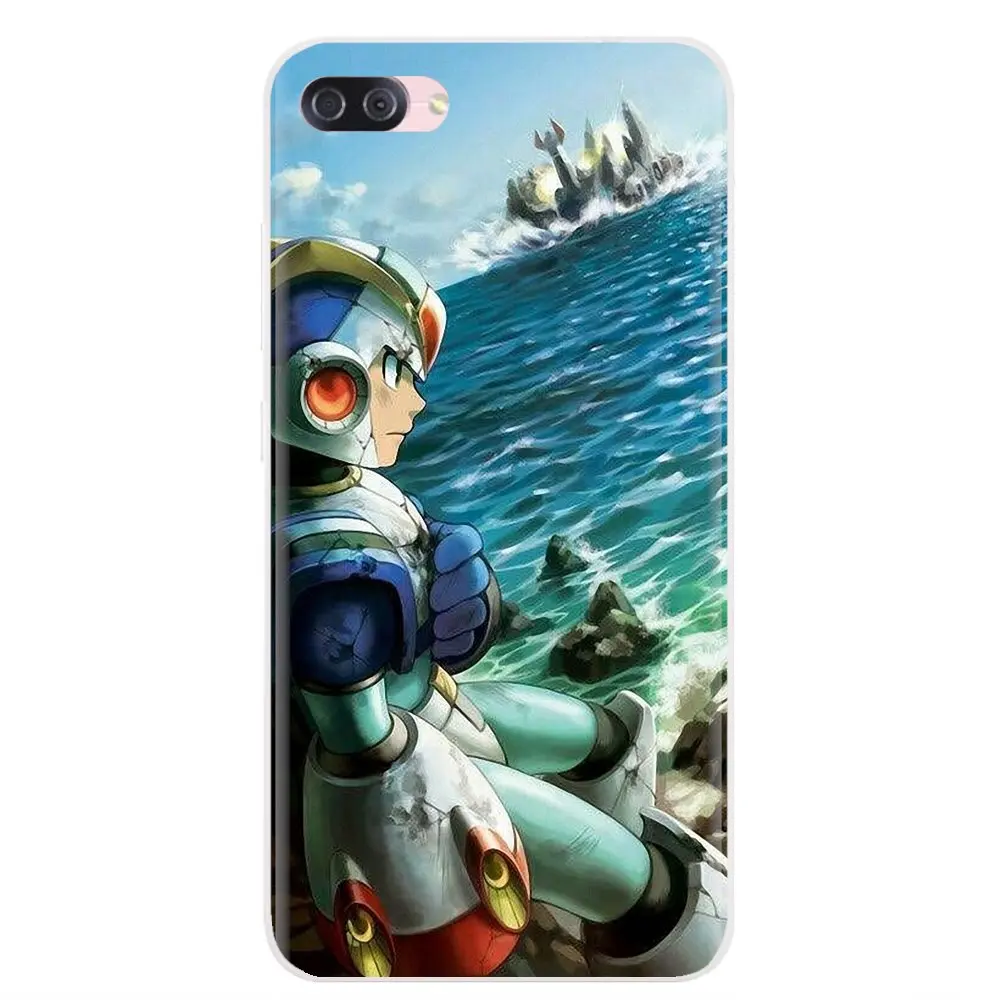 Megaman Mega Man X персонаж плакат Мягкий ТПУ чехол для телефона Samsung Galaxy S6 Edge S10 Lite Plus Core