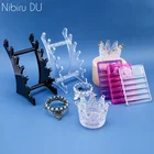 Держатель кисточки для нейл-арта набор для маникюра, акриловый держатель для ручек и ногтей