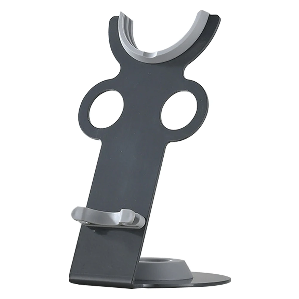 

Modern Home Bathroom Hotel Barber Shop Dresser Clubhouse Hair Dryer Holder Steel Lacquered Surface Magnetic Stand