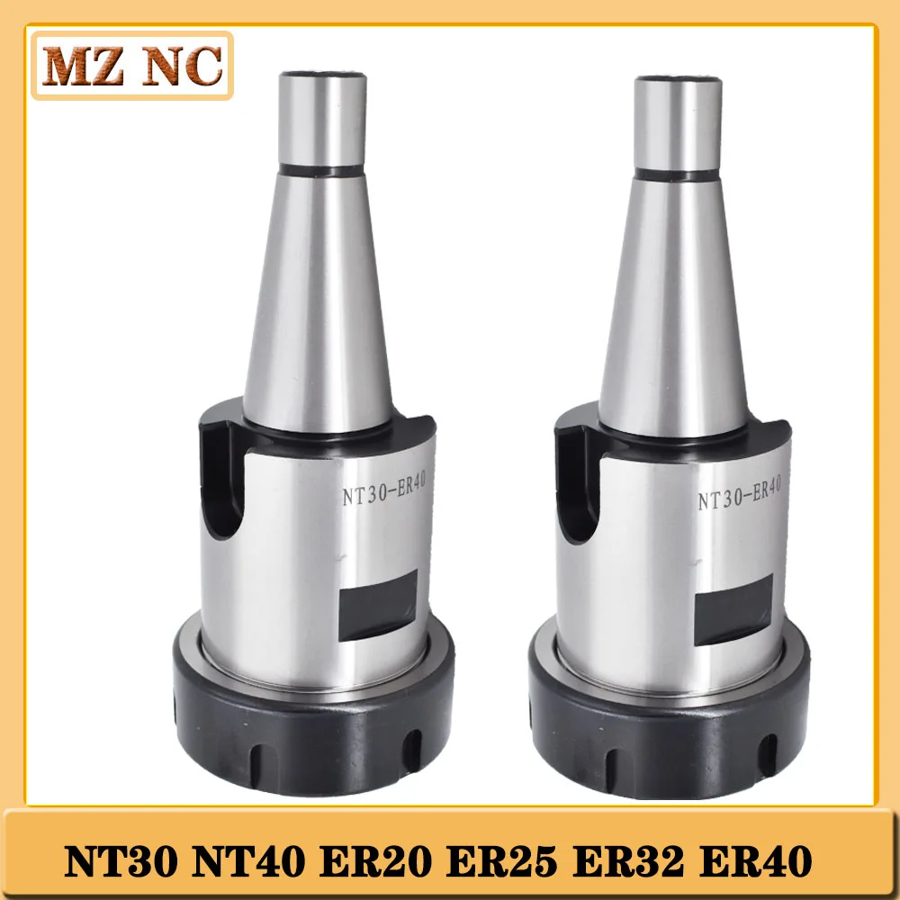 

1pcs Brand New precision NT40 NT30/ ER20/ ER25/ ER32/ ER40 collet chuck tool holder for CNC machine mill