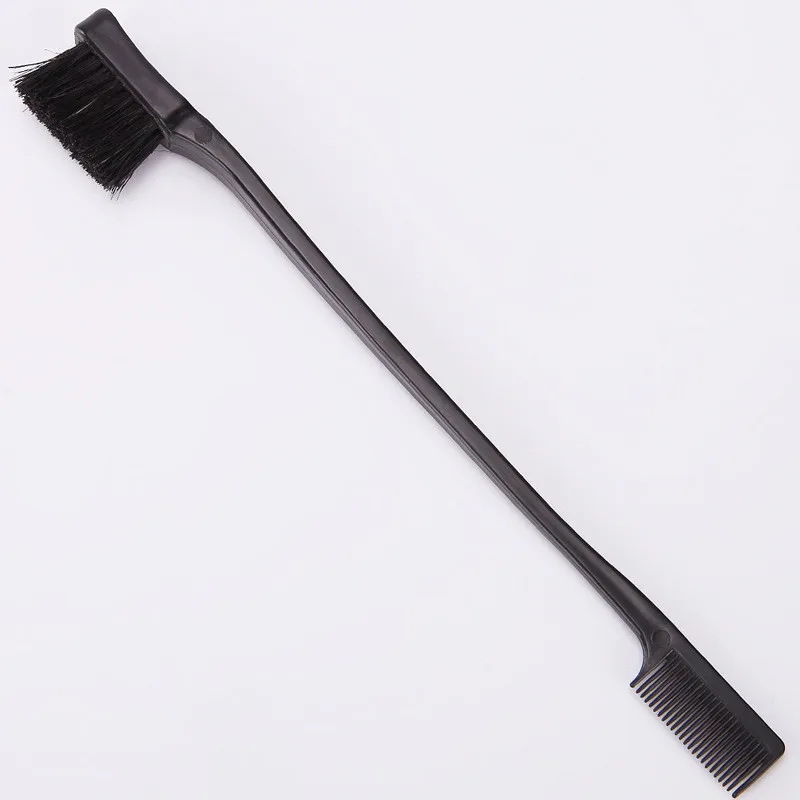 1pcs New Double-ended Brow Brush Hair Cut Style Magic Blade Comb Haircut Tool Beauty Double Sided Edge Control ZJXM1 | Красота и