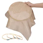 Набор для рукоделия, 2 размера, устройство для вышивки крестом бамбуковая рамка, кольцо для вышивки, круглая петля, ручные бытовые инструменты для шитья