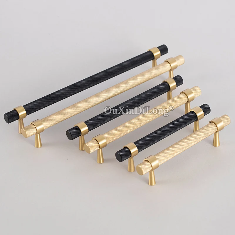 

Stunning 10PCS Solid Pure Brass T-Bar Furniture Handles Drawer Pulls Cupboard Wardrobe Kitchen Shoe TV Wine Cabinet Pull Handles