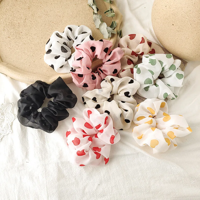 

New Furry Winter Warm Soft Hair Scrunchies Warm Elastic Hair Band Women Girls Ponytail Holder Hair Rubber Band Hair Accessories