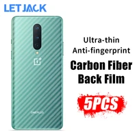 3d no fingerprint carbon fiber back film for oneplus 9 8 7t pro screen protector for oneplus nord 2 ce 9rt 9r 8t 7t 6t not glass