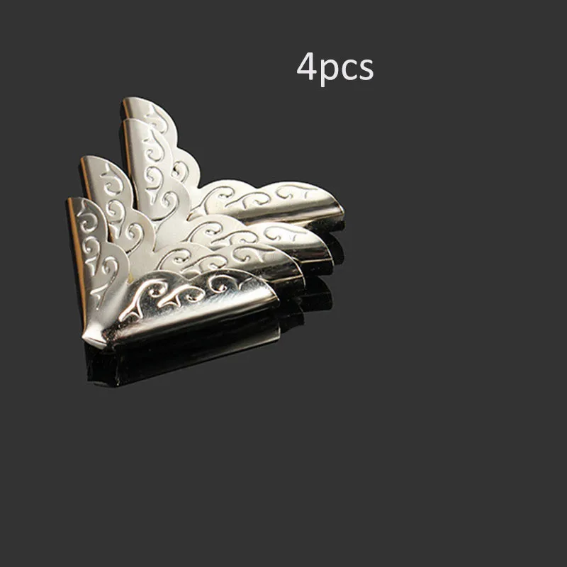 

22mm Book Angle Laptop Protect Horn Folders Notebook Corners Brackets Antique Iron Book Scrapbooking Albums Corner Protect