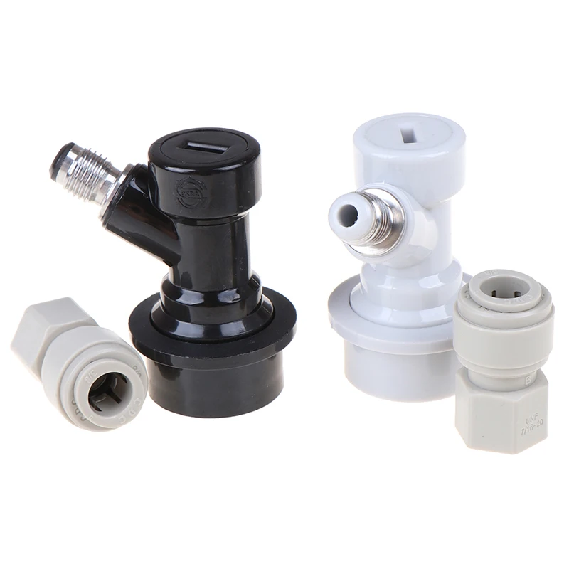 1PCS Threaded Ball Lock Disconnect & 3/8" Connector For Beer Barrel Tool Parts Random Color High Quality | Инструменты