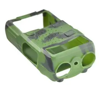 Силиконовый резиновый Чехол Мягкий защитный чехол для Baofeng UV-5R/UV-5RA/UV-5R Plus/UV-5RE/UV-5RC/F8+ Walkie Talkie uv5r аксессуары - Цвет: CS-Green