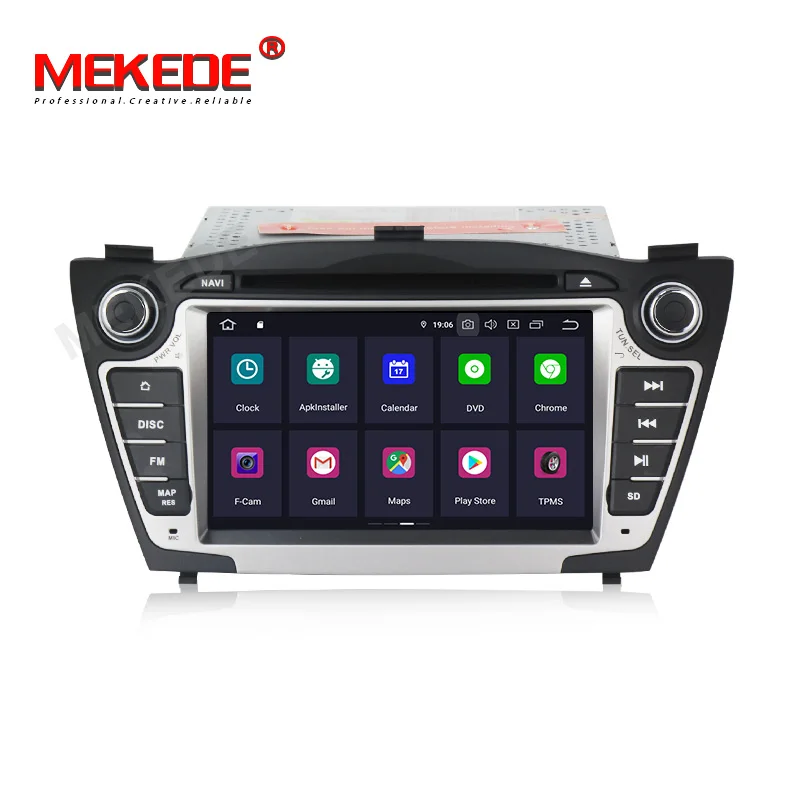 MEKEDE IPS экран DSP Android 9 0 автомобильный мультимедийный dvd GPS плеер для Hyundai IX35 с RDS