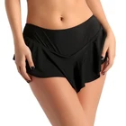 Женские модные юбки 2020, однотонные теннисные юбки с завышенной талией, простые широкие плиссированные Короткие мини-юбки