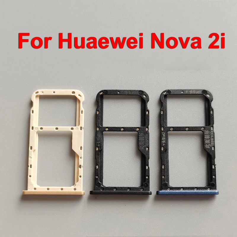 Лоток для Sim-карты Huawei Nova 2i Nano SIM держатель слота Micro SD запасная часть Nova2i слот