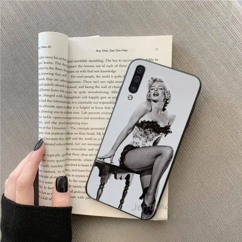 

Marilyn Monroe Great actress Phone Cases For Samsung galaxy S note 7 8 9 10 20 fe edge A 6 10 20 30 50 51 70 lite plus Funda
