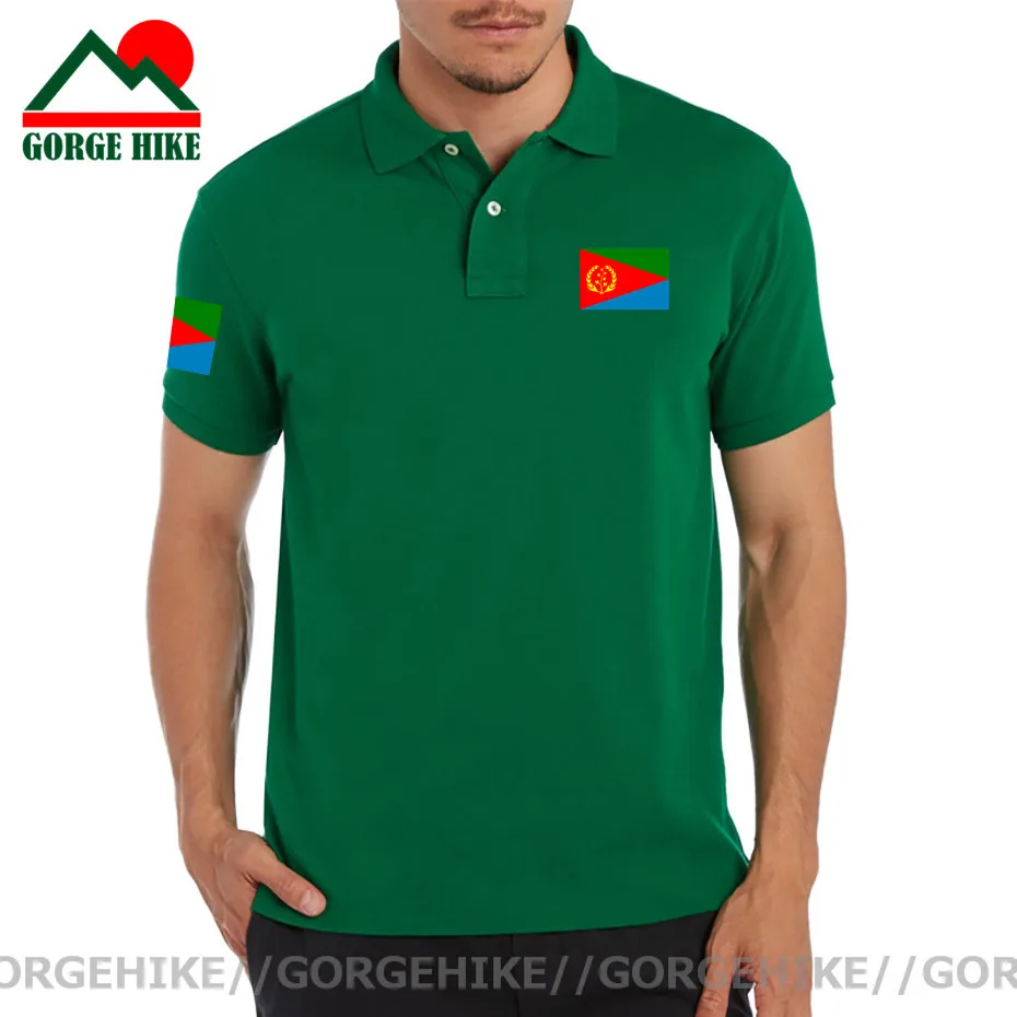 

Army Eritrea Eritrean ERI ER Short sleeve Polo Shirts Men Military sweatshirt Tactical country clothes sweatshirt Fashion summer