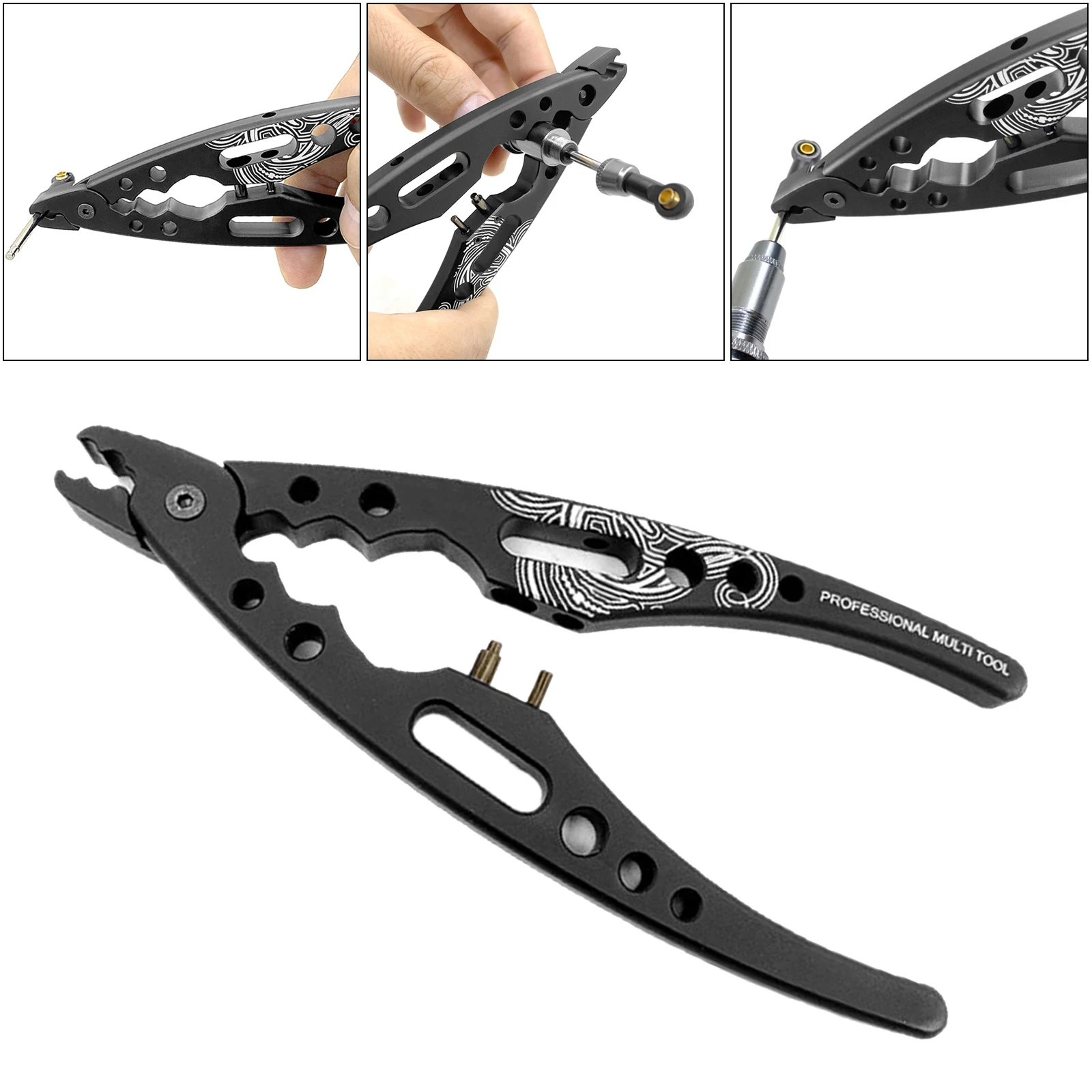 

Universal Alloy Shock Absorber Pliers Ball Clamp for RC Car Easy to Use