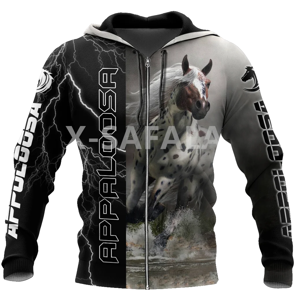 

Appaloosa Horse 3D All Print Plus Hoodie Man Women Harajuku Outwear Zipper Pullover Sweatshirt Casual Unisex Jacket