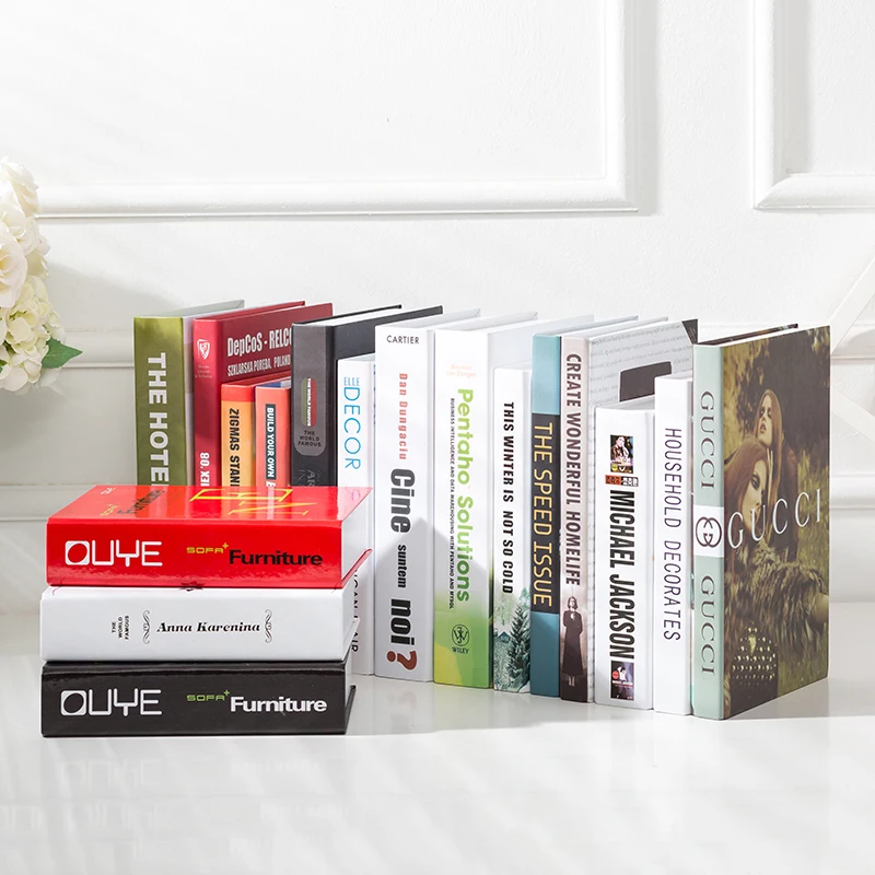 Поддельные Украшения для хранения книг украшения Северной Европы модель