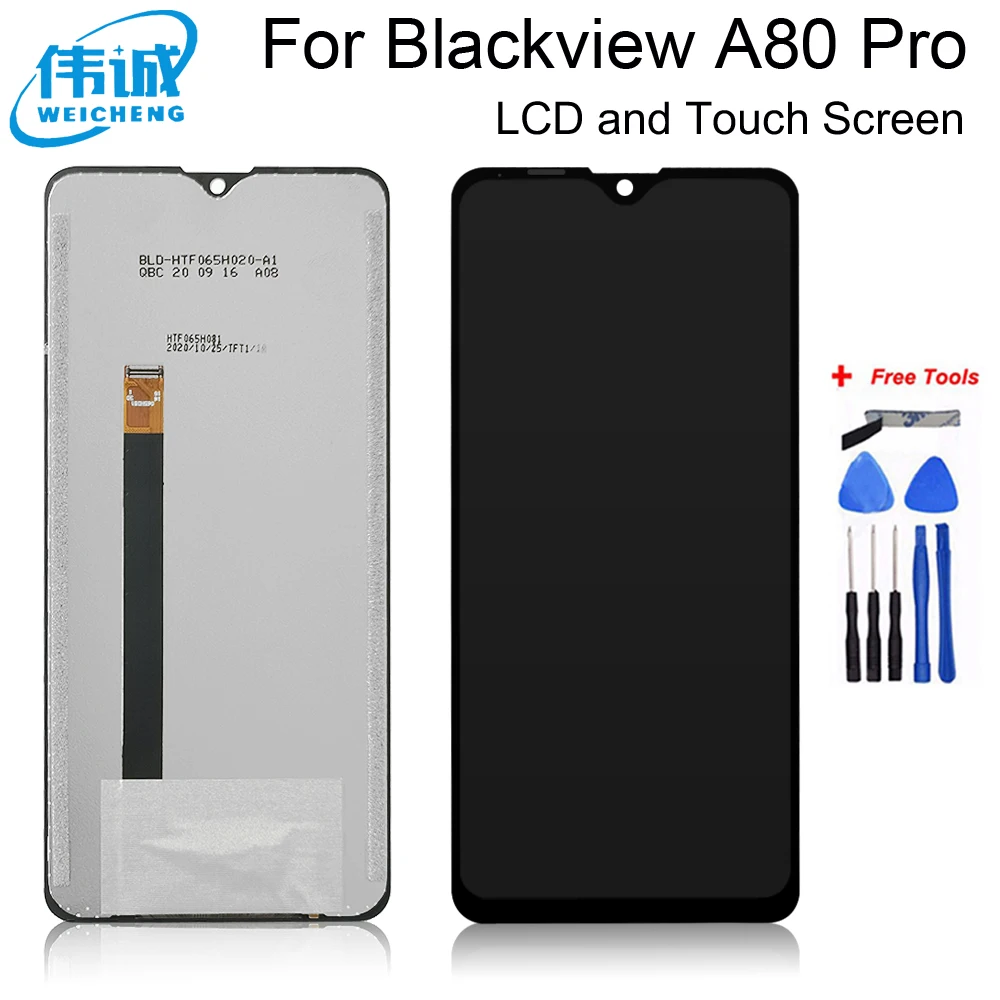 ЖК-дисплей Blackview A80S для A60 Pro с сенсорным дигитайзером A10 A30 A20 A80 Plus A70 A90 A100 |