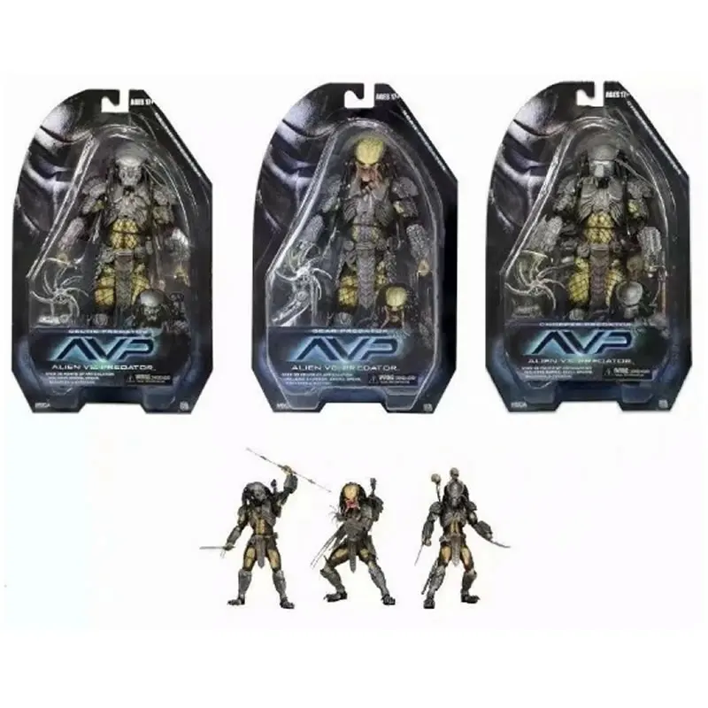 Фигурка NECA Новинка Хищник AVP железная кровь 14th Wave/14th Generation кошка лицо кельтский