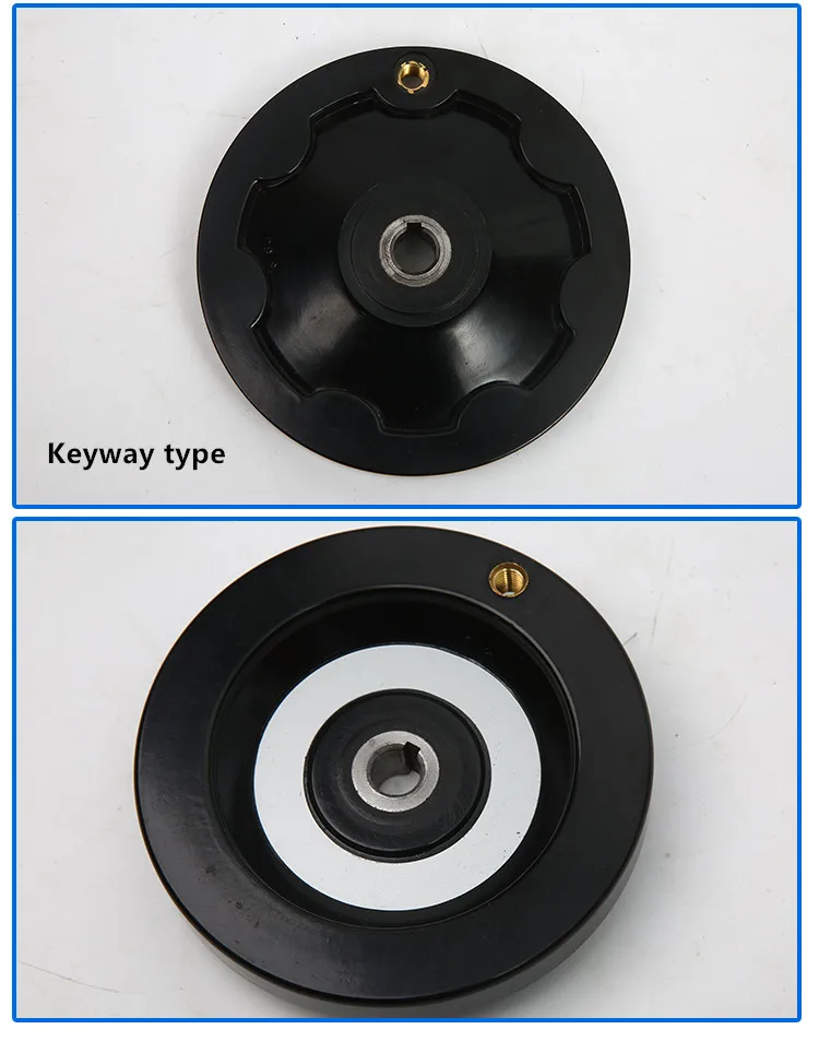 Задний маховик для фрезерного станка с вращающейся рукояткой |