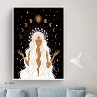 boho decor wall art paintings for home design bedroom decor picture black woman posters for bedroom frameless home design