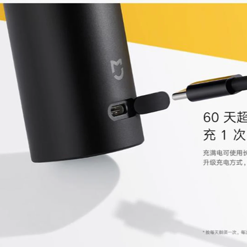 

Xiaomi Mijia S300 3D Floating Smart Electric Shaver IPX7 Waterproof Razor Type-C Charging Dual Layer Blade Dry&Wet Beard Shaving